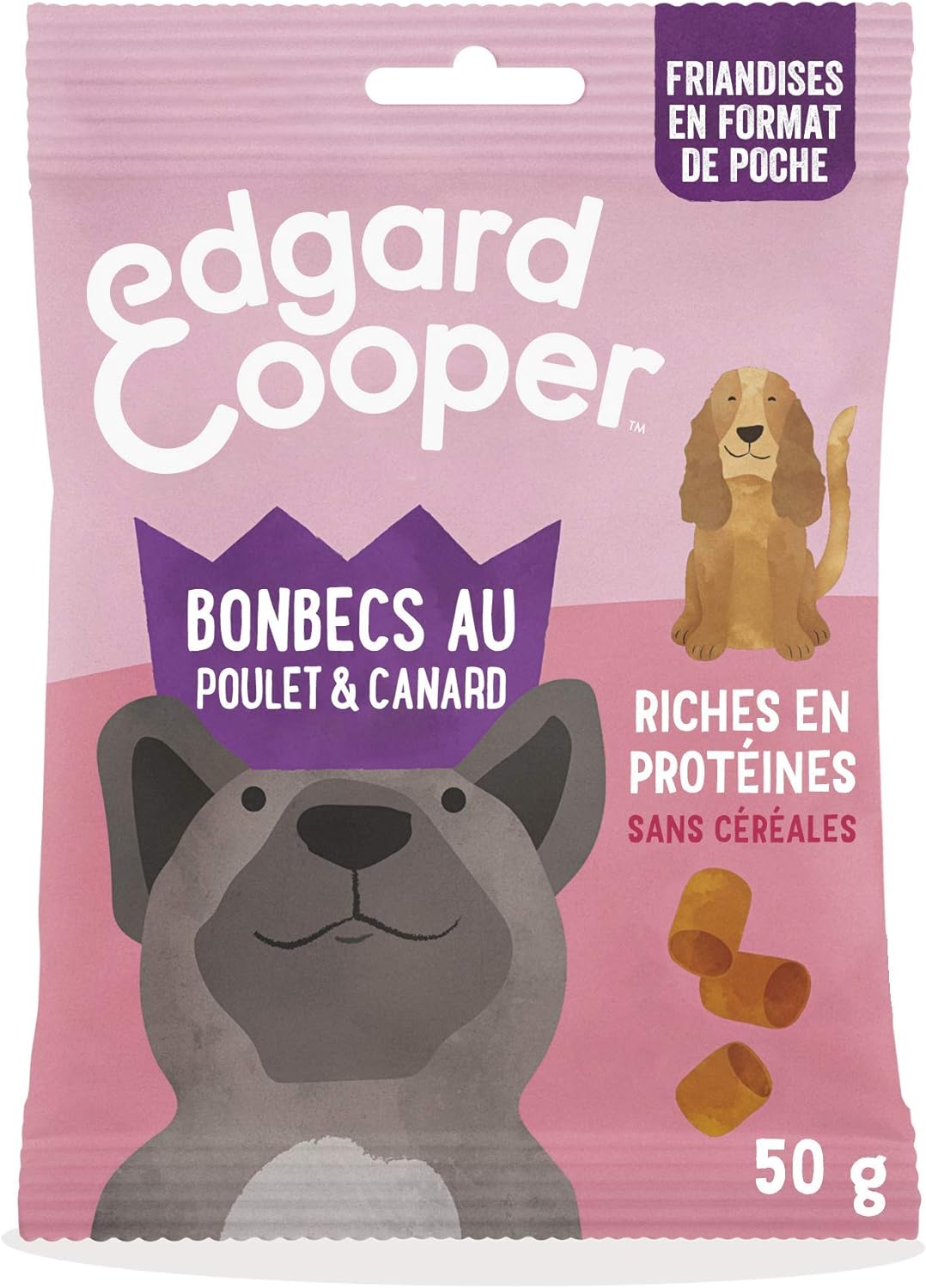 Edgard Cooper Friandises Chien Chiot (Canard/Poulet, 50g)